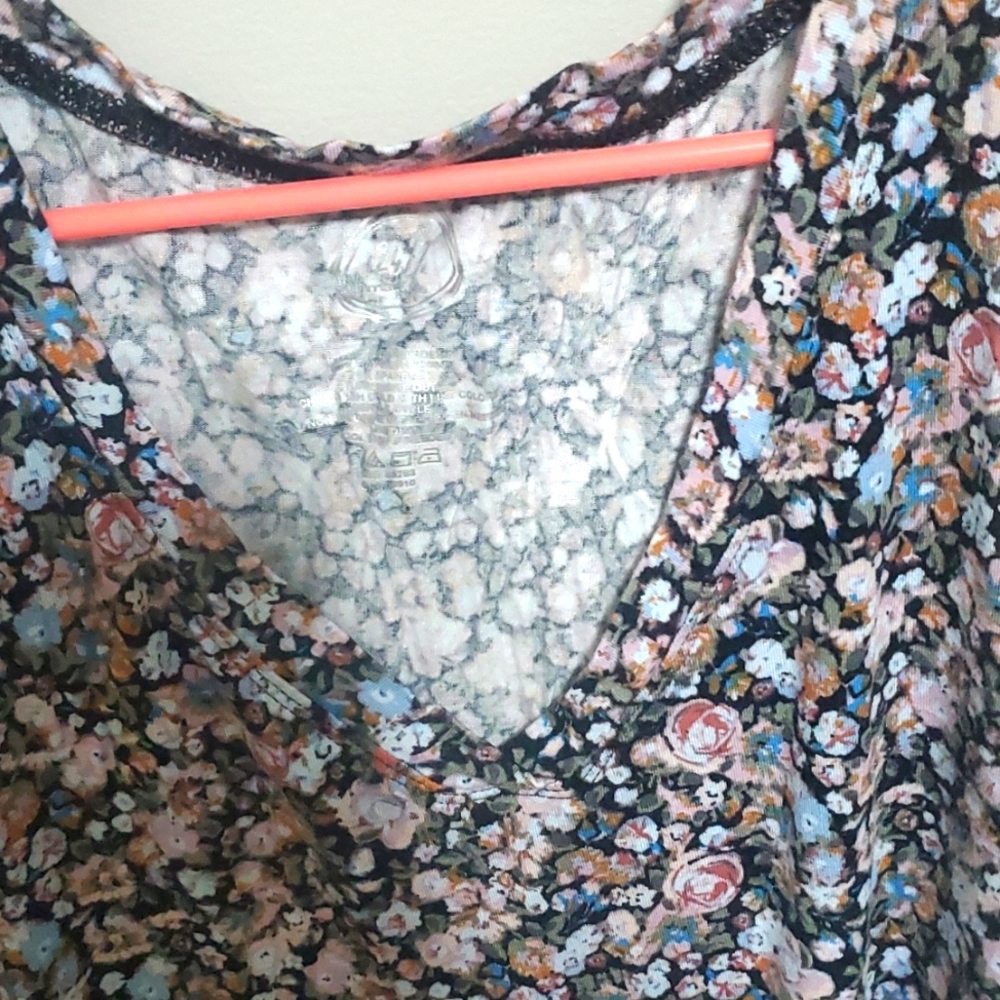 Maurices floral Tunic tank